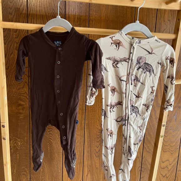 Posh Peanut and KicKee Pants Dinosaur Baby Mini Bundle - Picture 2 of 2